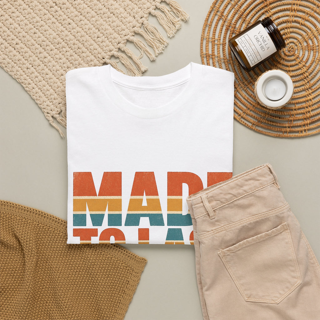 Made to Last Tagged Retro Distressed Graphic Tee