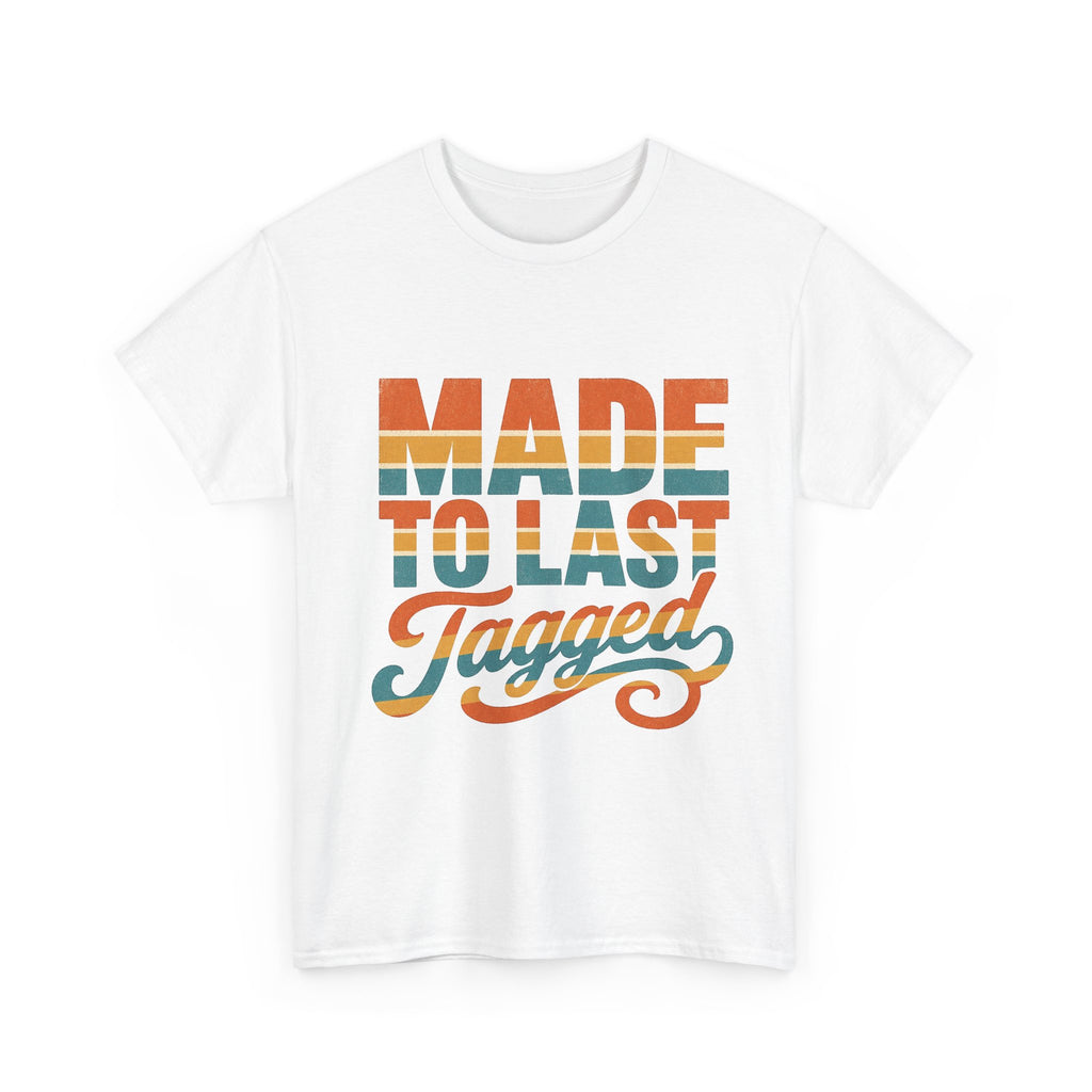 Made to Last Tagged Retro Distressed Graphic Tee
