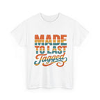 Made to Last Tagged Retro Distressed Graphic Tee