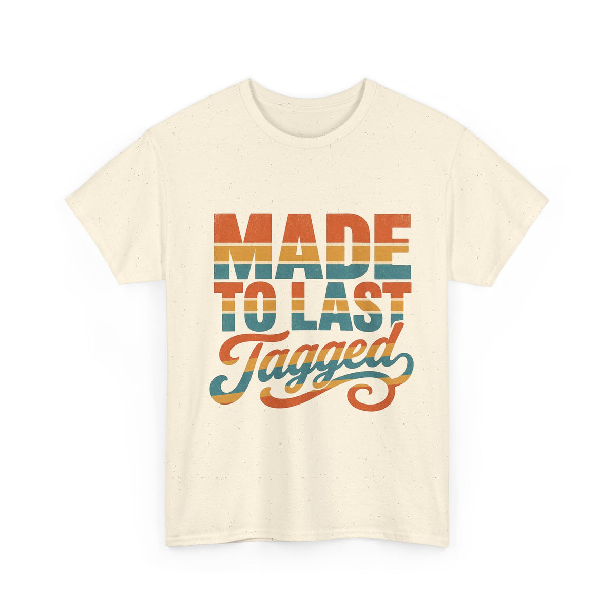 Made to Last Tagged Retro Distressed Graphic Tee