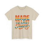 Made to Last Tagged Retro Distressed Graphic Tee