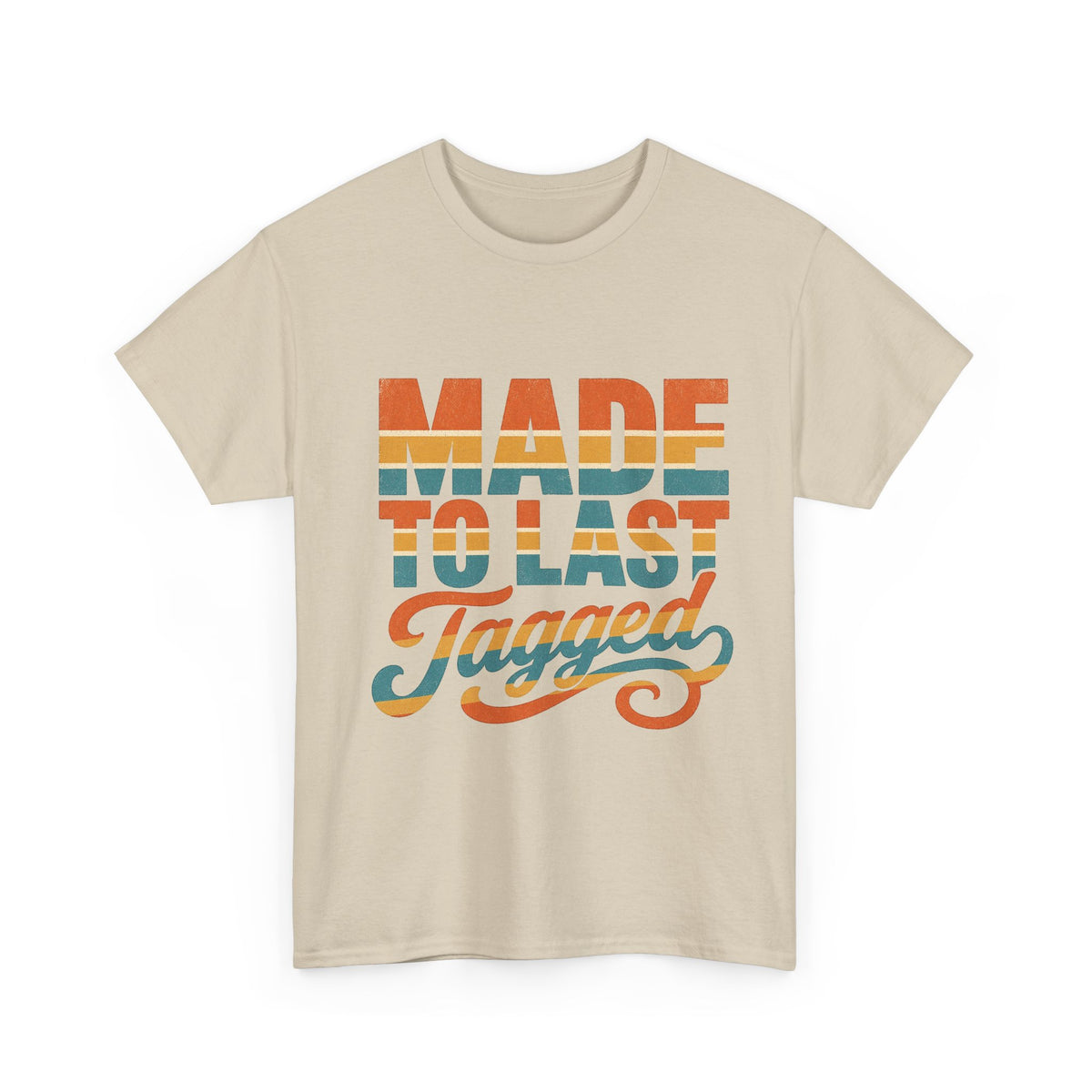Made to Last Tagged Retro Distressed Graphic Tee
