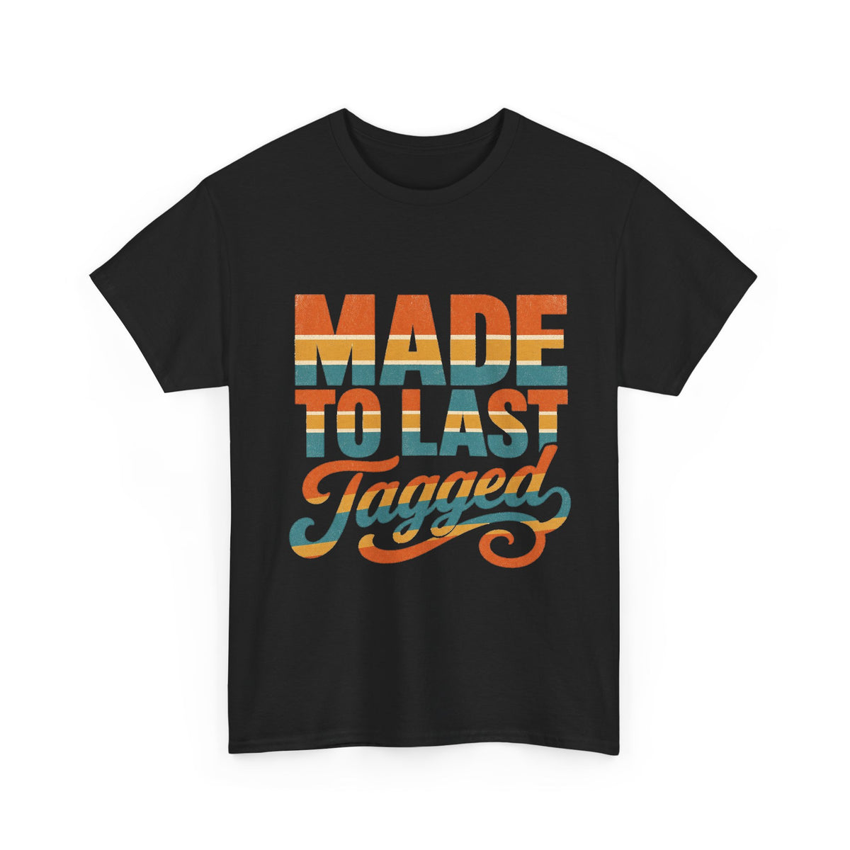 Made to Last Tagged Retro Distressed Graphic Tee